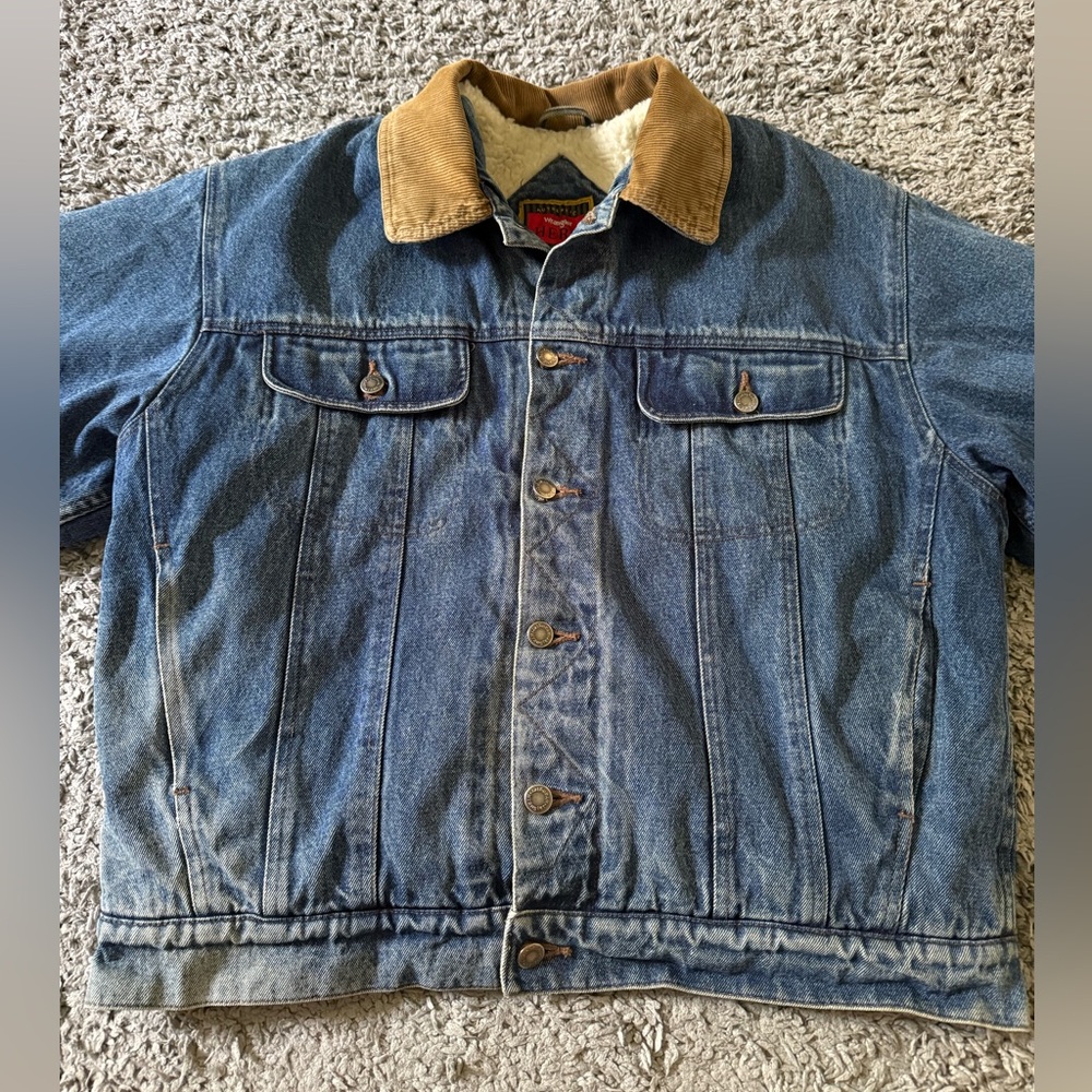 Wrangler - Hero Corduroy + Sherpa Lined Denim Jacket - Picture 4 of 10